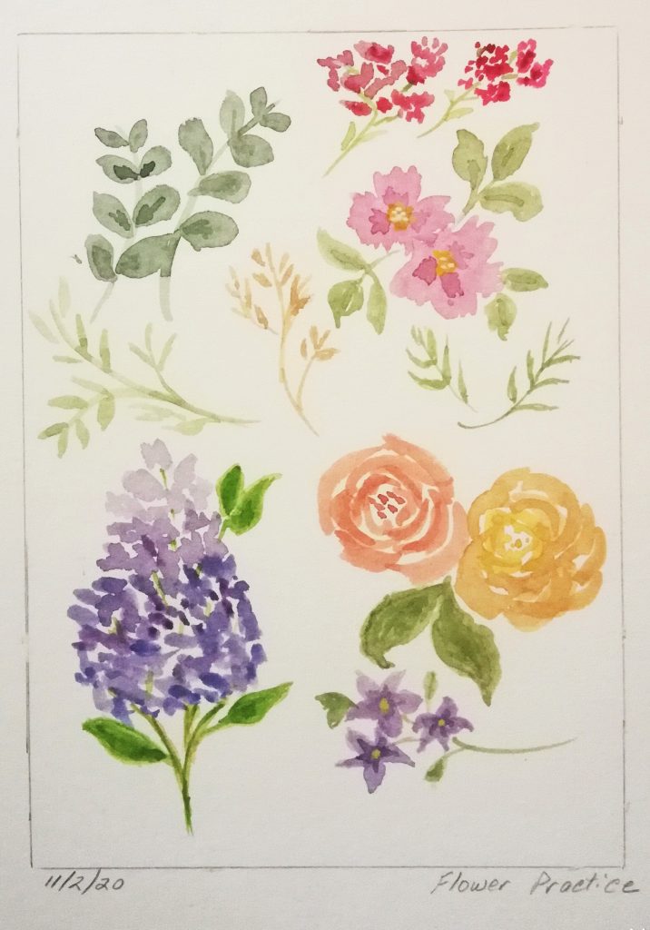 Flower Practice | Diane Constantine