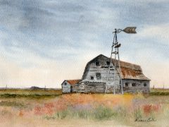 A Barn in late summer
