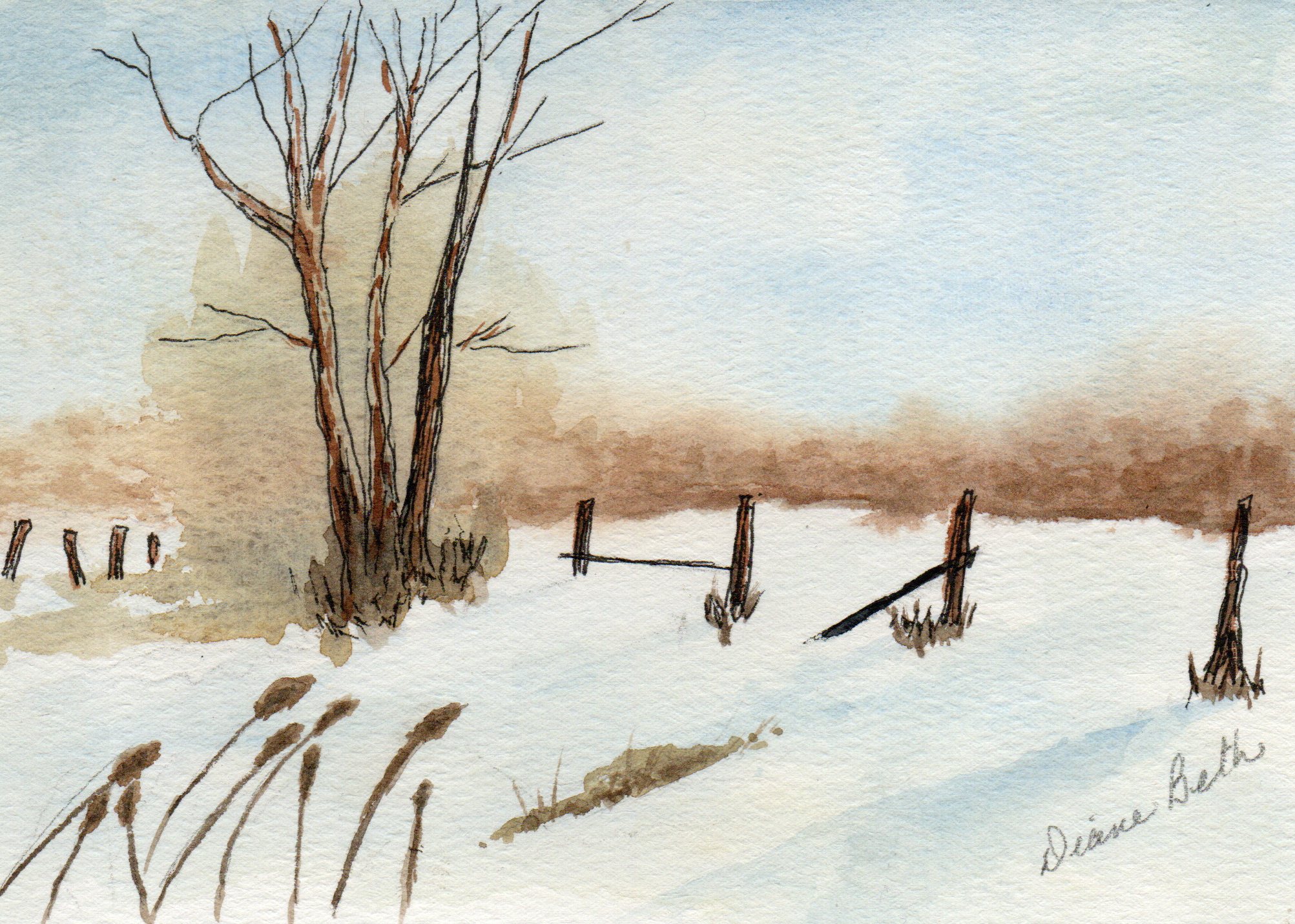 Winter scene