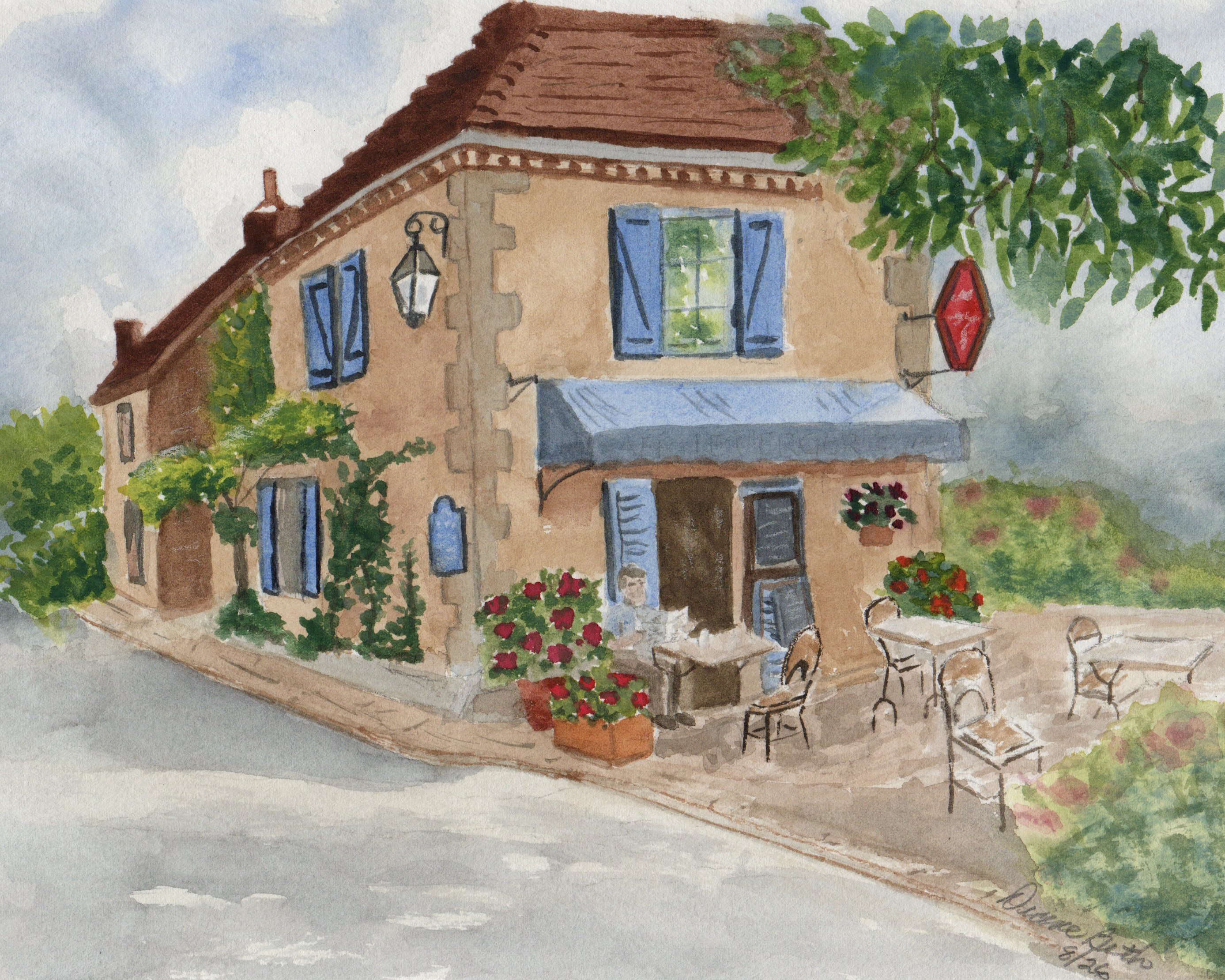 A French Cafe